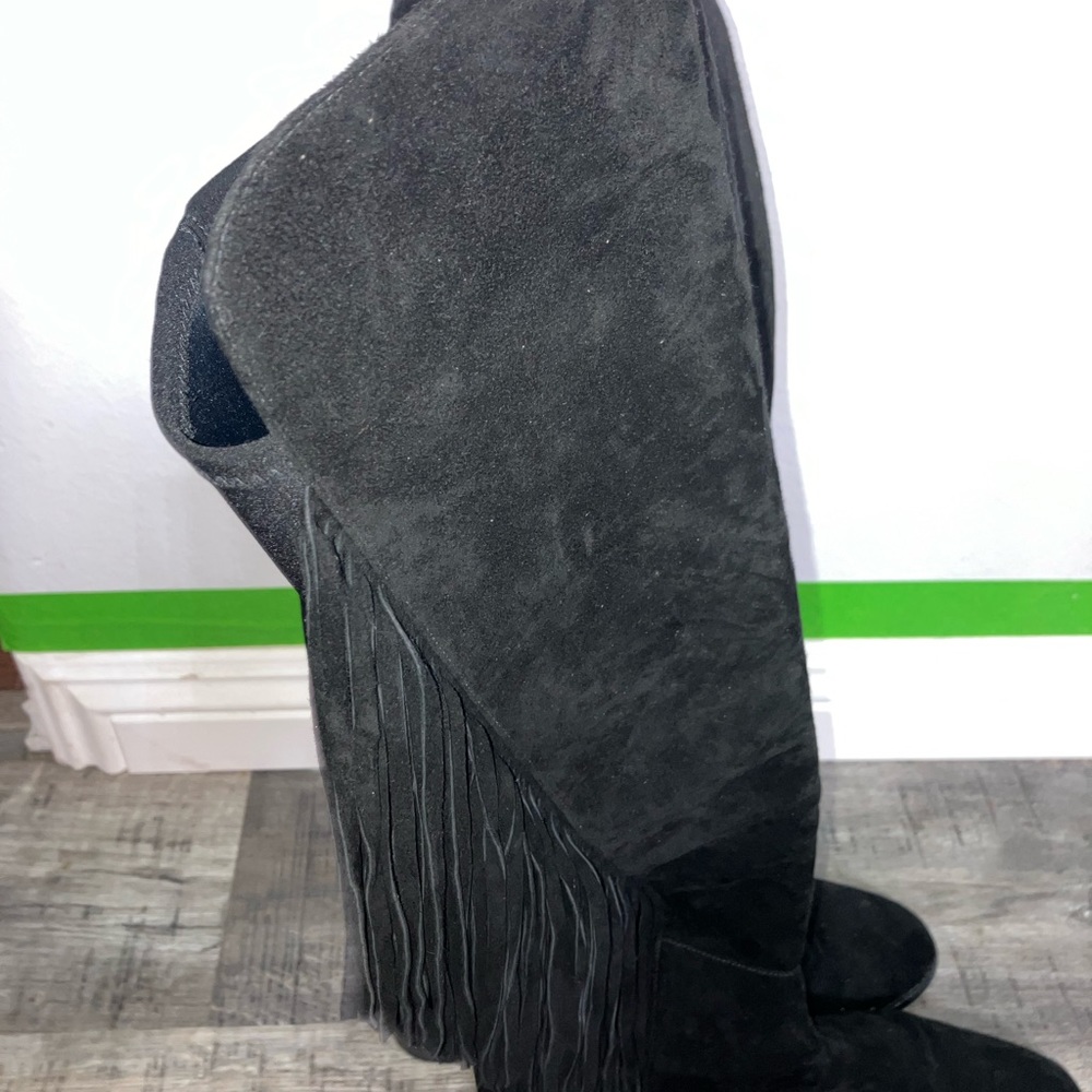 Stuart Weitzman Lowland Fringe Boots - image 2